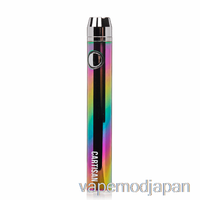 VAPE ジャパン カルチザン ボタン VV 650 510 バッテリー レインボー